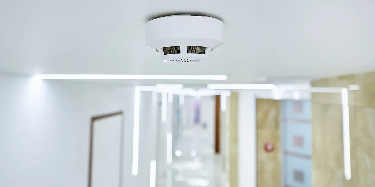 ULC-certified commercial fire alarm system installed in an Ontario business