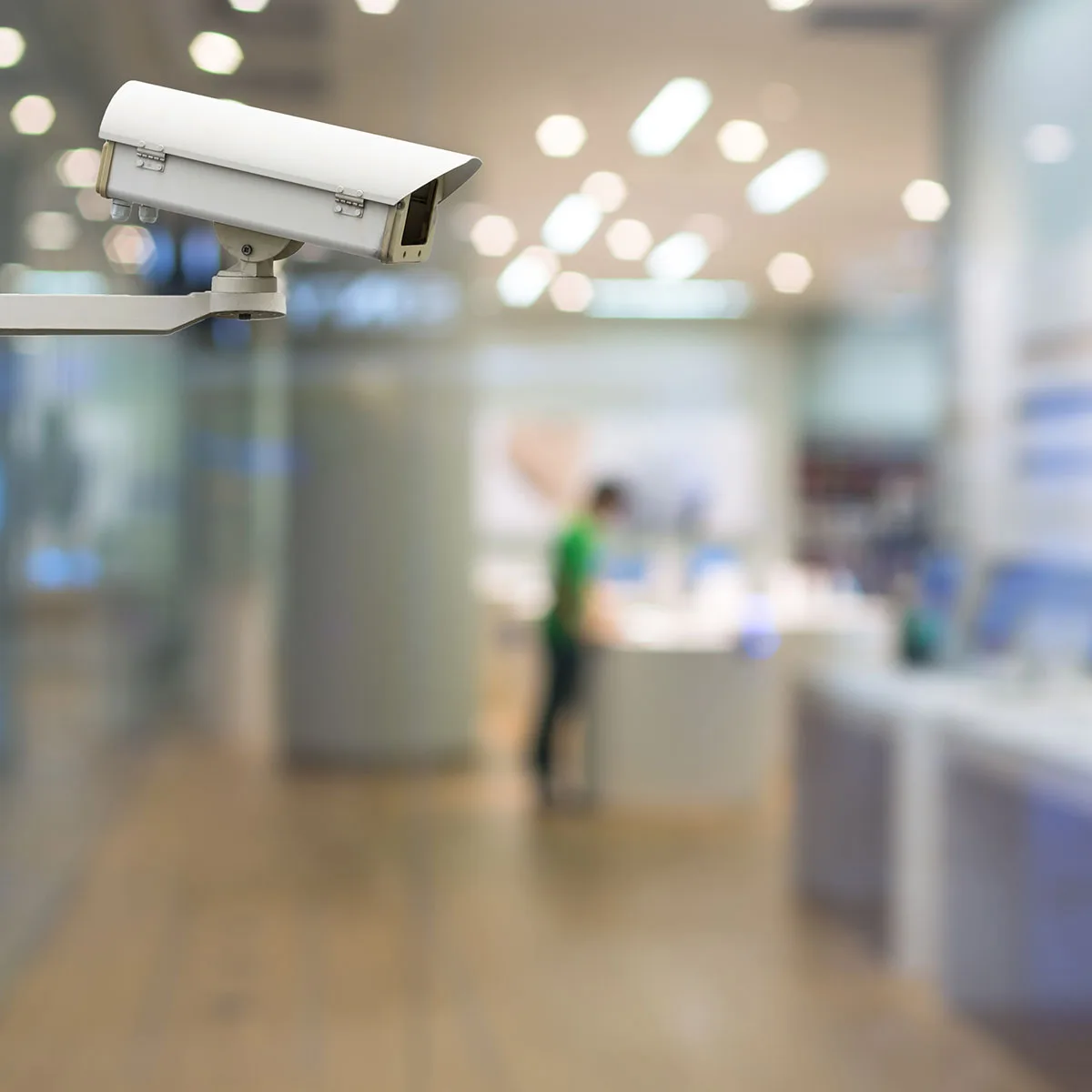 Commercial security system protecting an Ontario retail store from shrinkage and theft